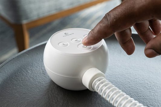 Transcend Micro Automatic Travel CPAP Machine (Incl. AirMist Waterless Humidifier & WhisperSoft Muffler)