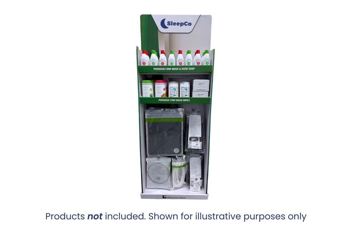 POS DISPLAY - Choice One Medical Consumables Retail Stand (Exclusive to SleepCo)
