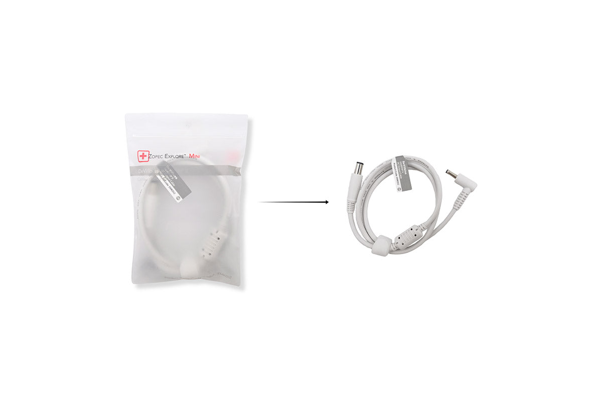 Zopec Explore Mini DC Output Cable for DeVilbiss IntelliPAP II