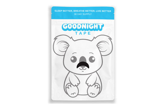 Goodnight Nose Strip 30 days Pack - Black