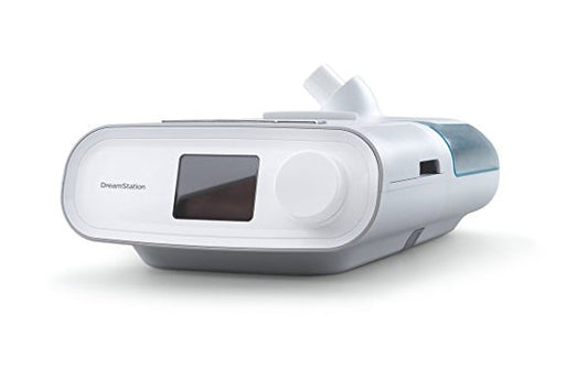 Philips DreamStation CPAP machine bundled with an integrated heated humidifier and heated tube (HumidHT) for moisture and comfort