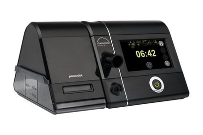 Löwenstein Prisma20A Automatic CPAP machine with large color touchscreen, bundled with the PrismaAQUA humidifier and heated hose