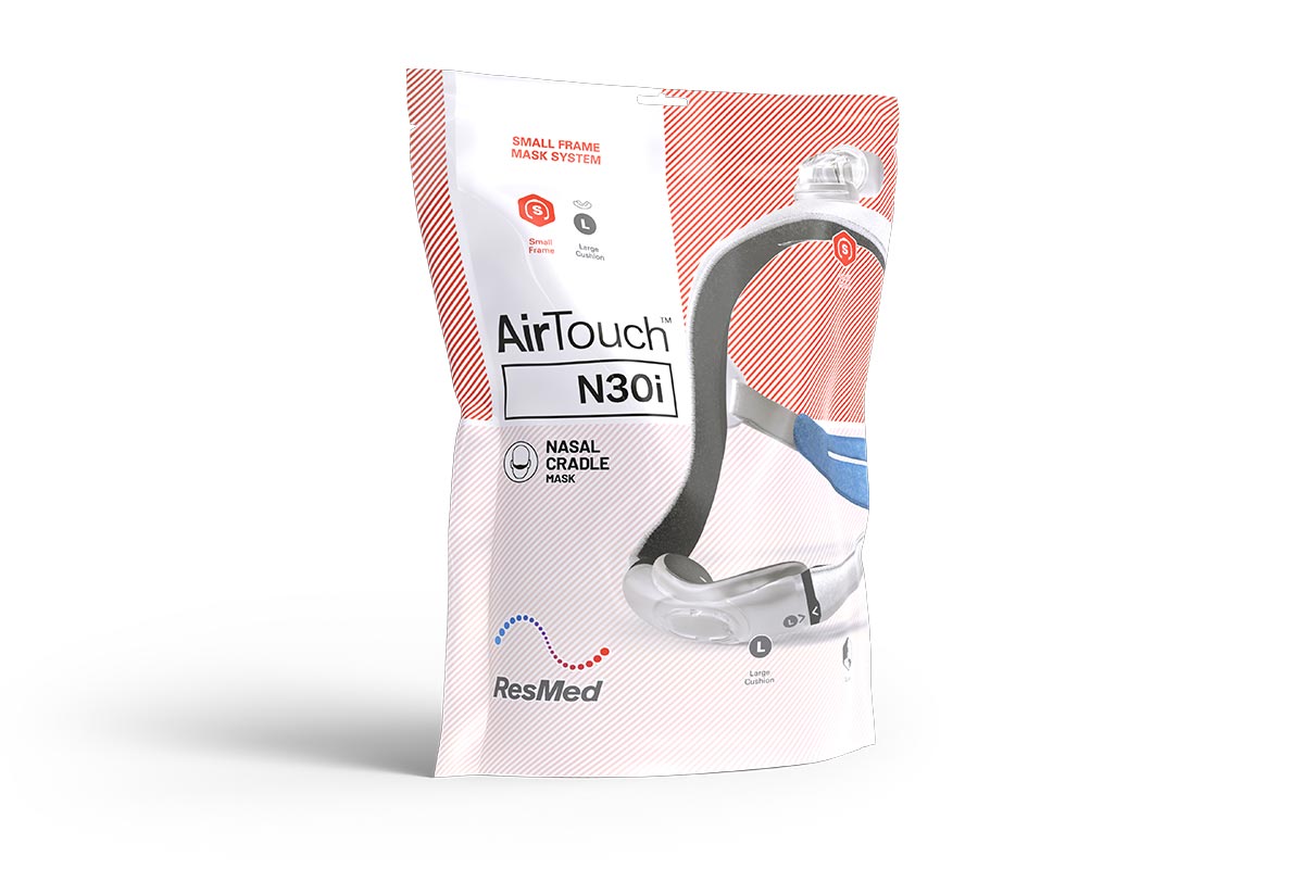 ResMed AirTouch N30i Nasal Cradle Mask (Starter Pack)