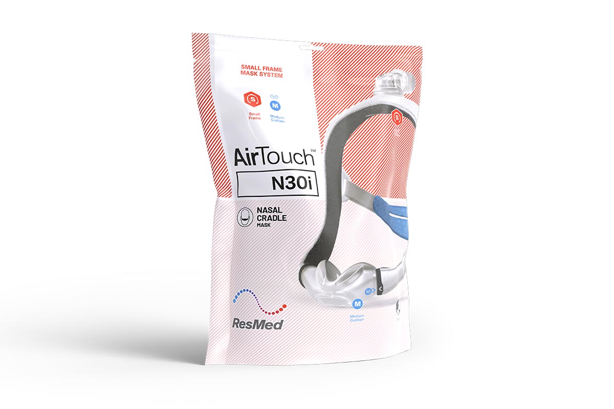ResMed AirTouch N30i Nasal Cradle Mask (Starter Pack)