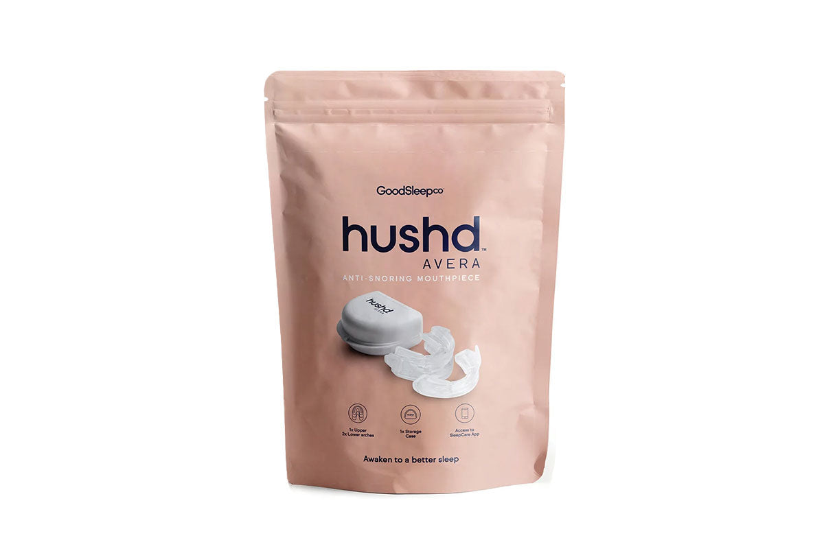 hushed-avera-anti-snoring-mouthpiece-front-view
