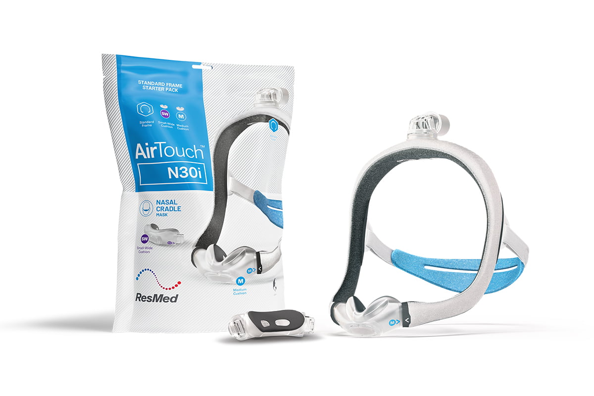 ResMed AirTouch N30i Nasal Cradle Mask (Starter Pack)